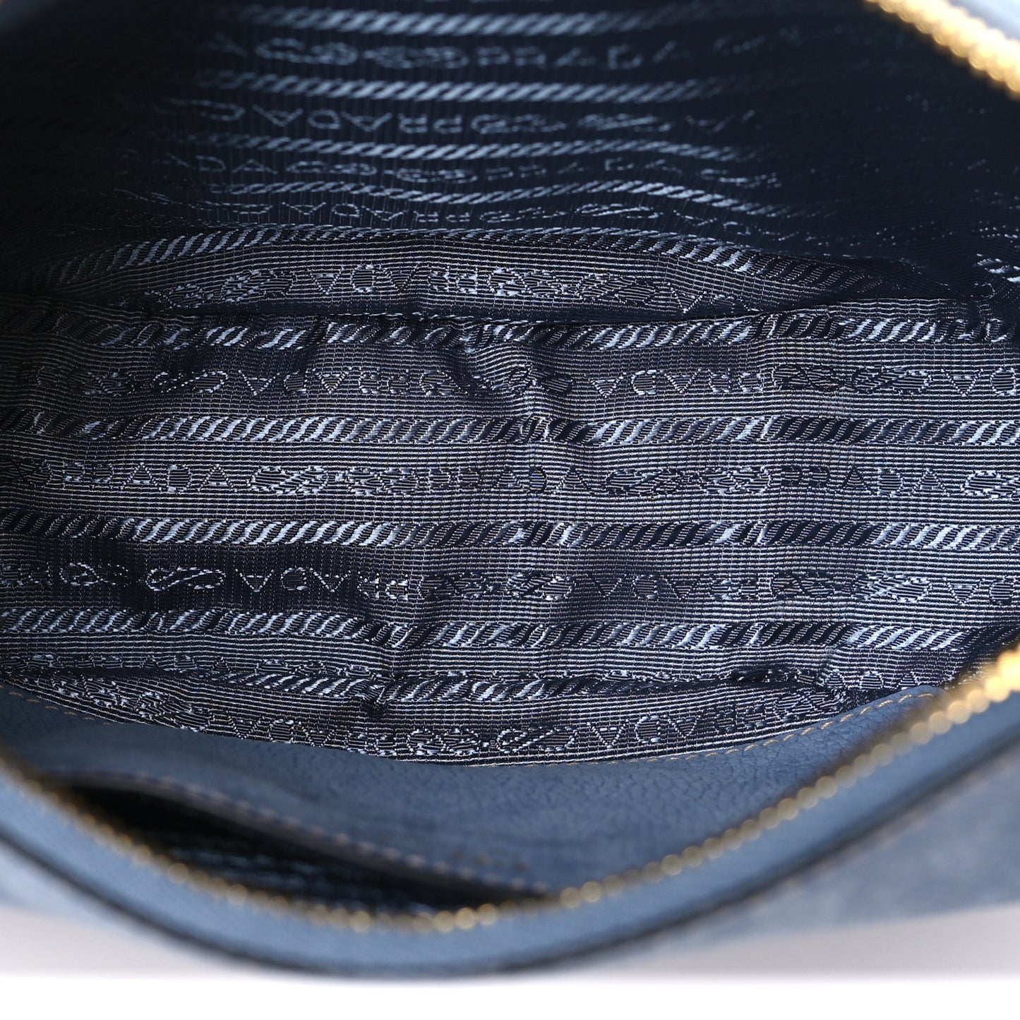 Nubuck Small Arque Shoulder Bag Aviation Blue