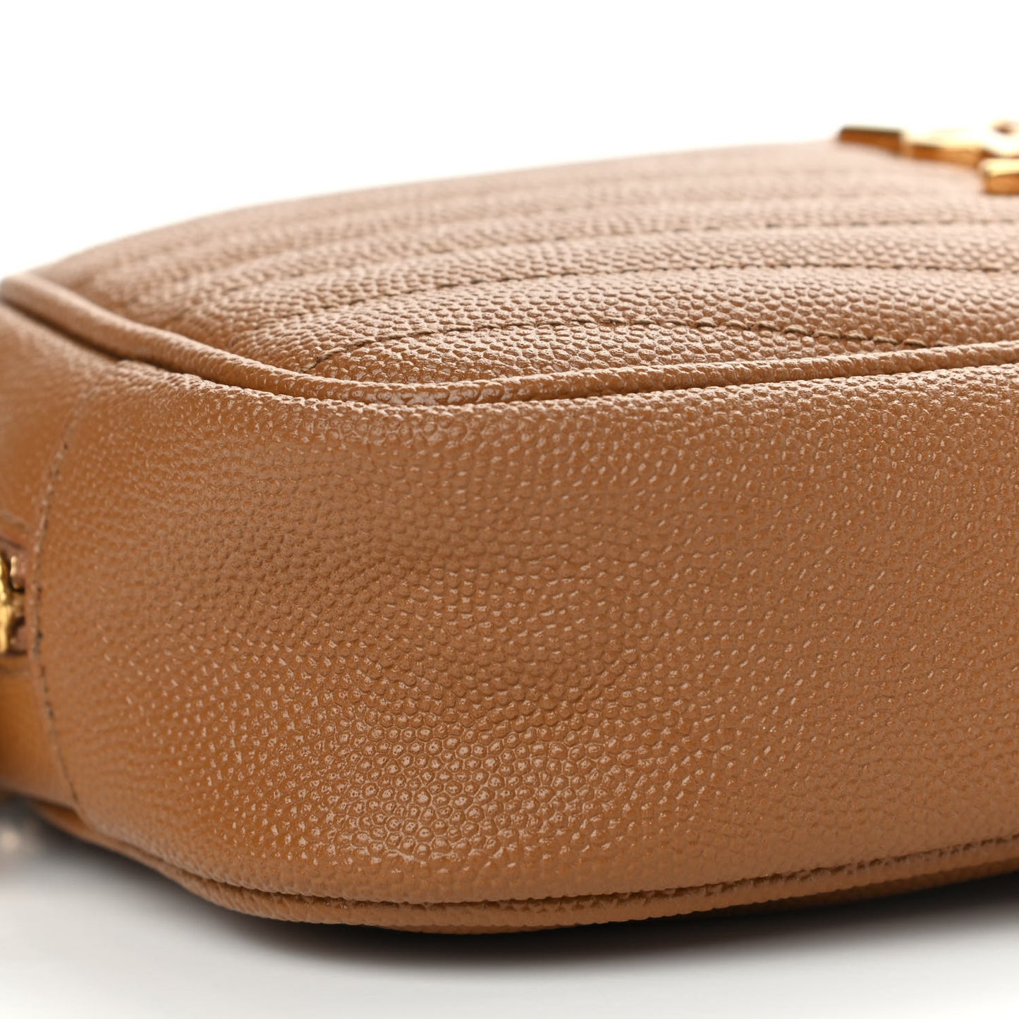 Grain De Poudre Matelasse Monogram Mini Lou Camera Bag Dune