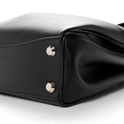 Balenciaga Natural Smooth Calfskin Small Rodeo Top Handle Handbag Black 9 of 9