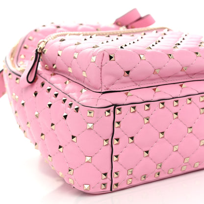 Valentino Garavani Nappa Quilted Small Rockstud Spike Backpack Absolute 8 of 9