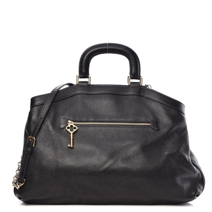 Dolce & Gabbana Calfskin Key Zip Tote Black 1 of 8