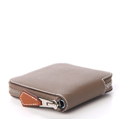 Hermes Epsom Silk'in Coin Purse Etoupe 3 of 5