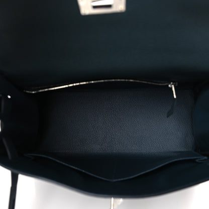 Hermes Togo Kelly Retourne 28 Vert Rousseau 5 of 10