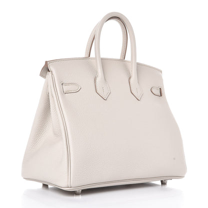 Hermes Togo Birkin 25 Beton 3 of 34