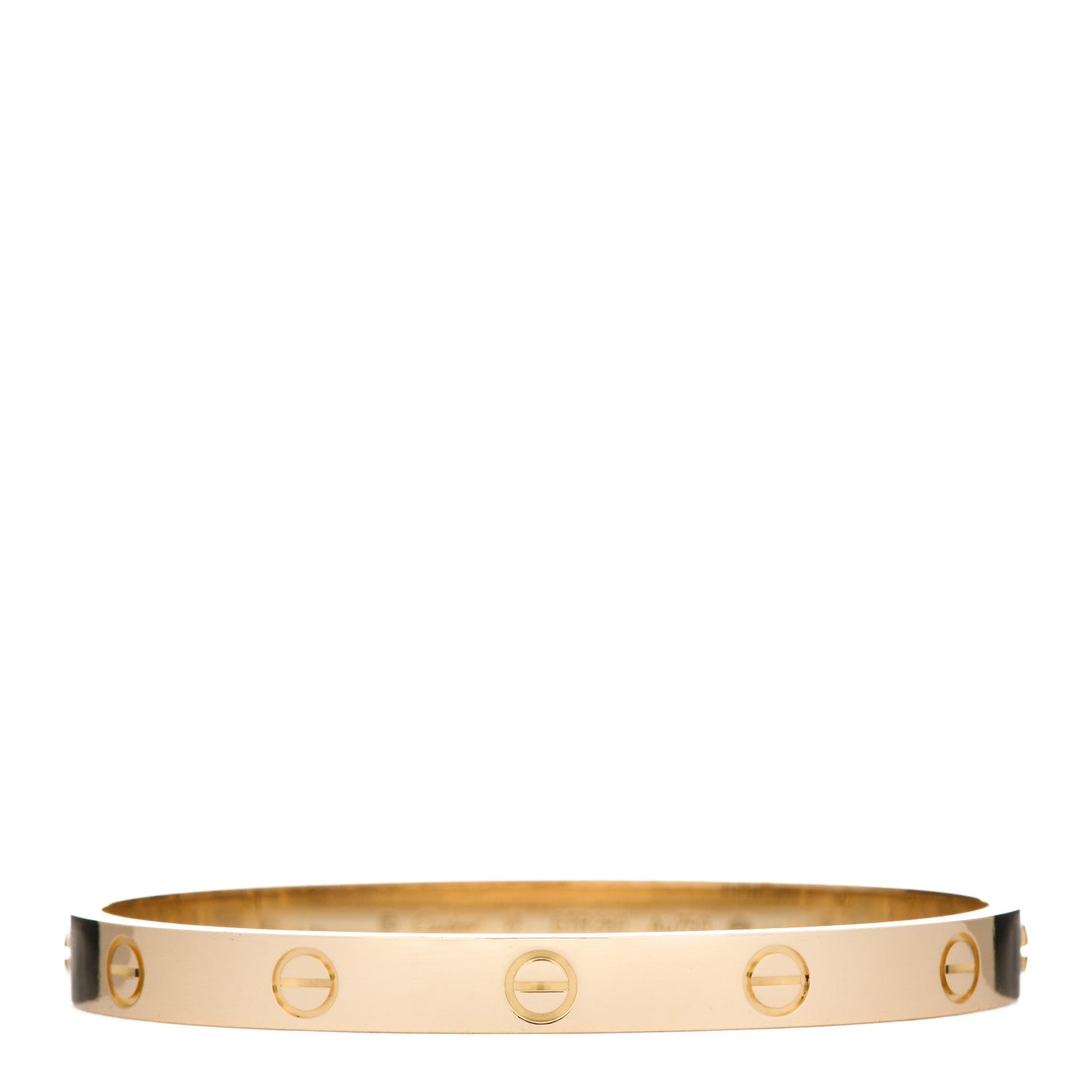Cartier 18K Yellow Gold LOVE Bracelet 17 1 of 5