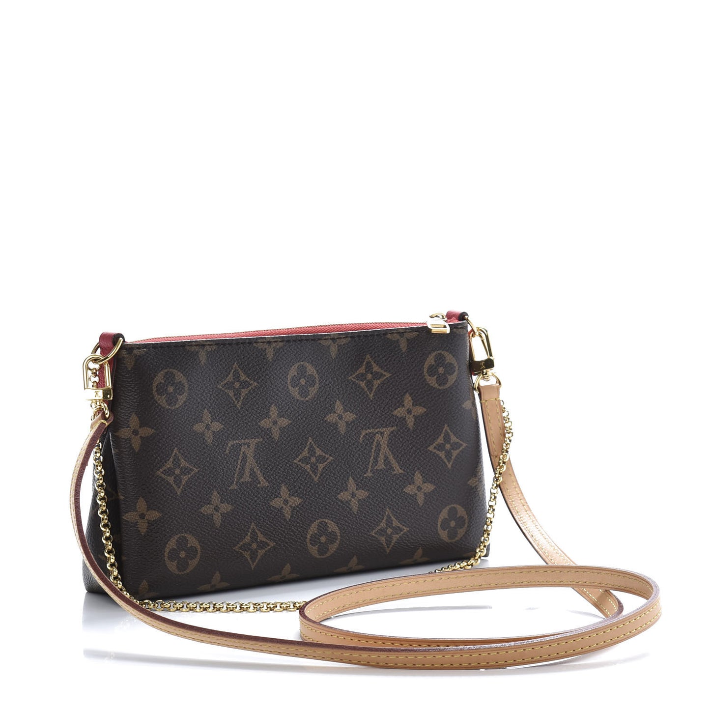 Monogram Pallas Clutch Cherry