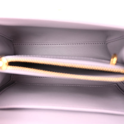 Celine Satinated Calfskin Mini 16 Top Handle Bag Lilac 5 of 13