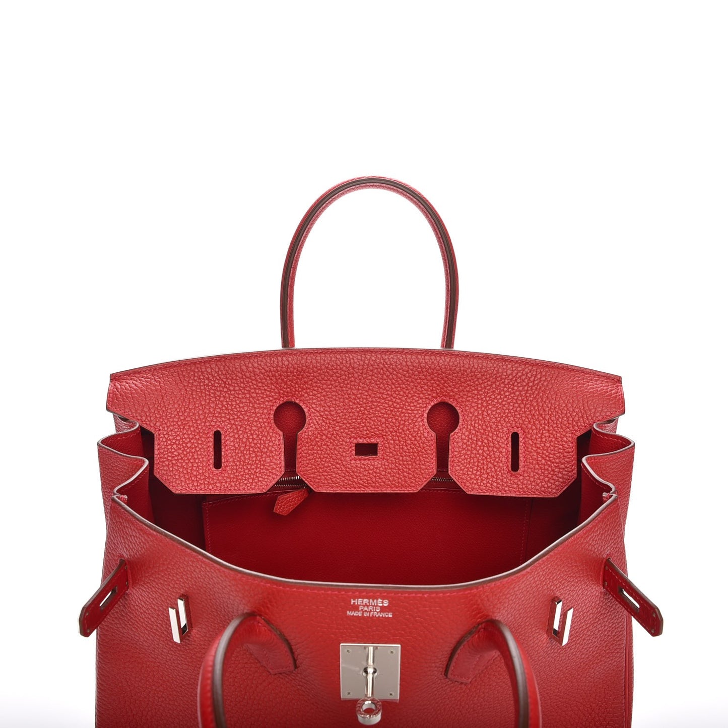 Togo Birkin 35 Rouge Casaque