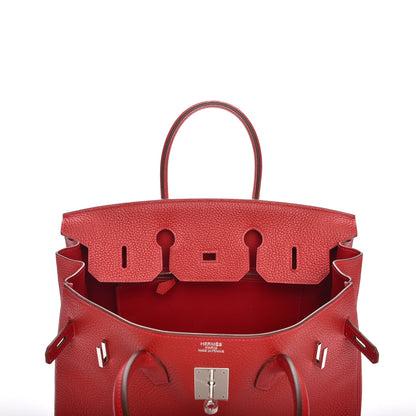 Hermes Togo Birkin 35 Rouge Casaque 8 of 27