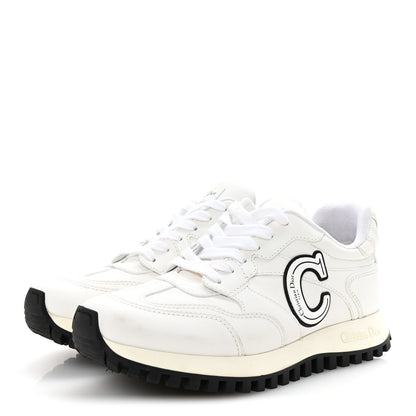 Christian Dior Calfskin C'est Dior Sneakers 37 White Black 4 of 9