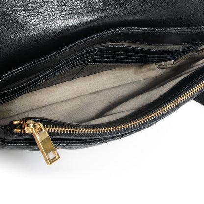 Marc Jacobs Leather Stardust Crossbody Flap Black 5 of 8