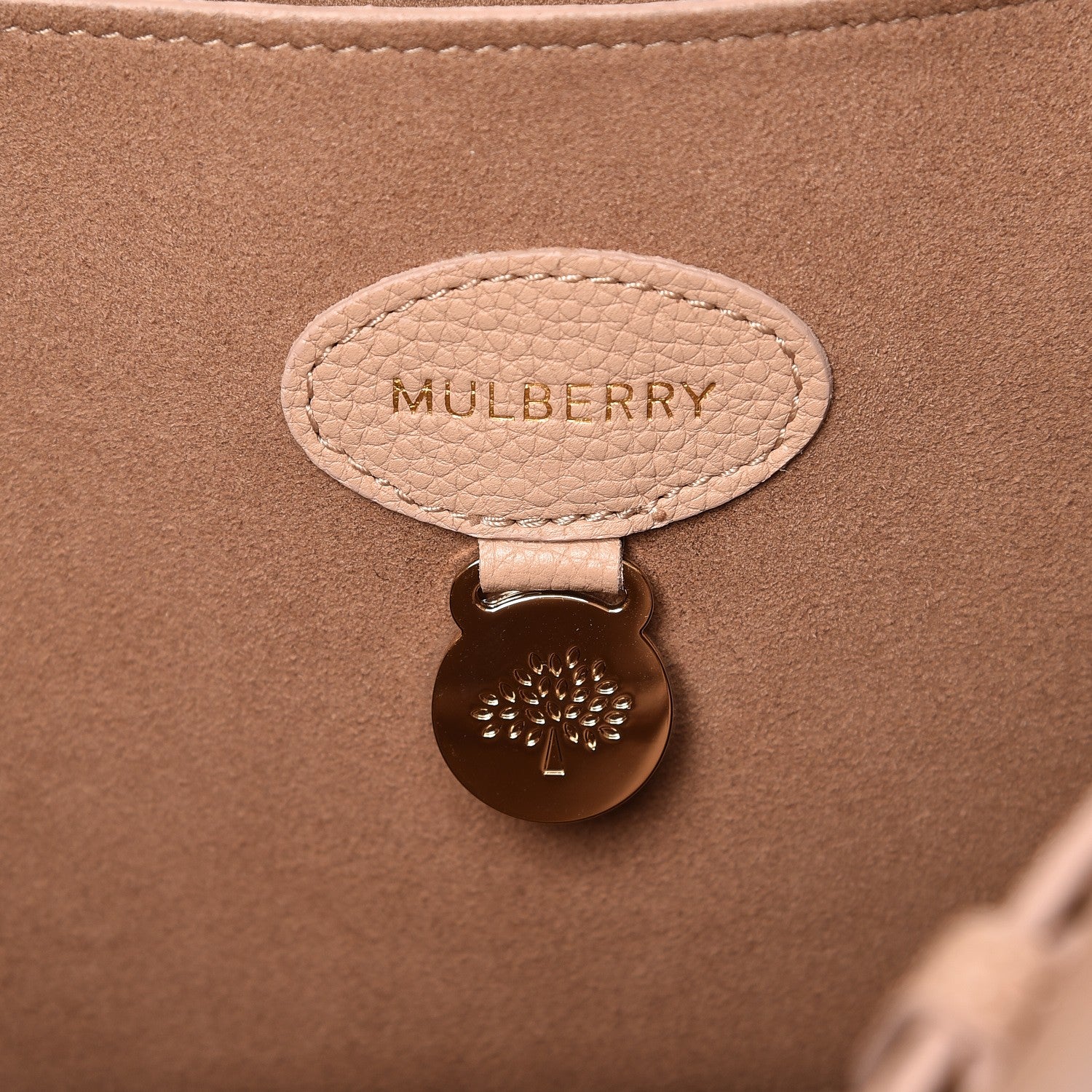 Mulberry Small Classic Grain Bayswater Rosewater 6 of 8