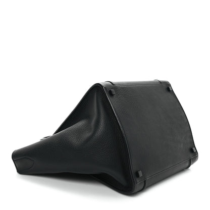 Celine Supple Calfskin Medium Phantom Luggage Black 4 of 10