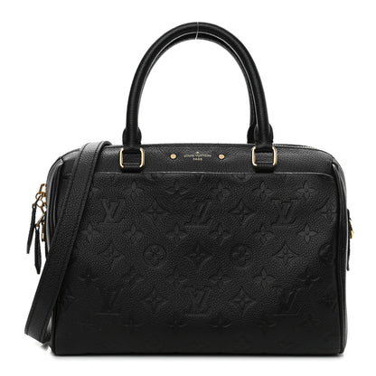 Louis Vuitton Empreinte Speedy Bandouliere 25 NM Black 1 of 9
