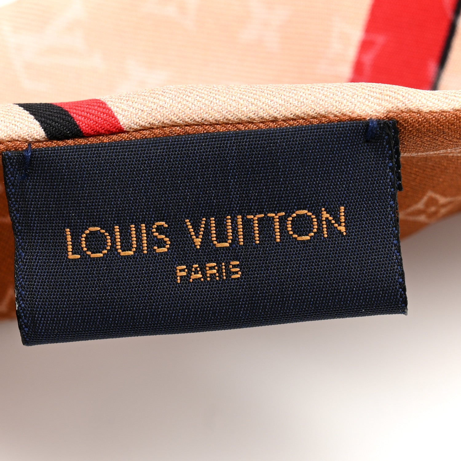 Louis Vuitton Silk Monogram Planet LV Bandeau Beige 3 of 5