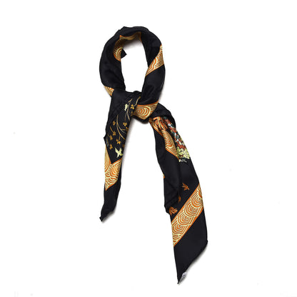 Hermes Silk Les Legendes de L'Arbre Scarf 90 3 of 7
