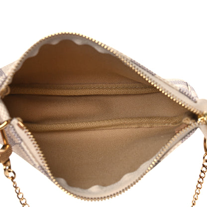 Louis Vuitton Damier Azur Mini Pochette Accessories 6 of 8