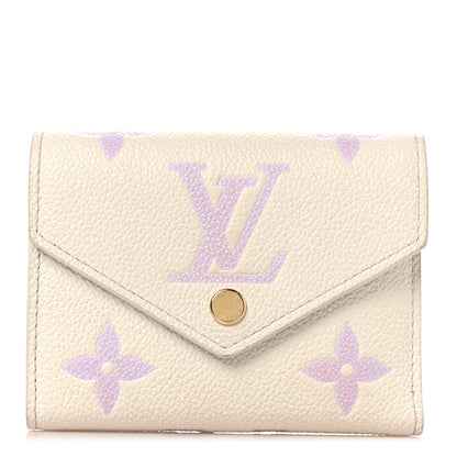 Louis Vuitton Empreinte Monogram Giant Victorine Wallet Latte Bubble Tea 1 of 9