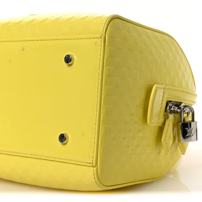 Louis Vuitton Damier Facette Speedy Cube PM Yellow 9 of 11