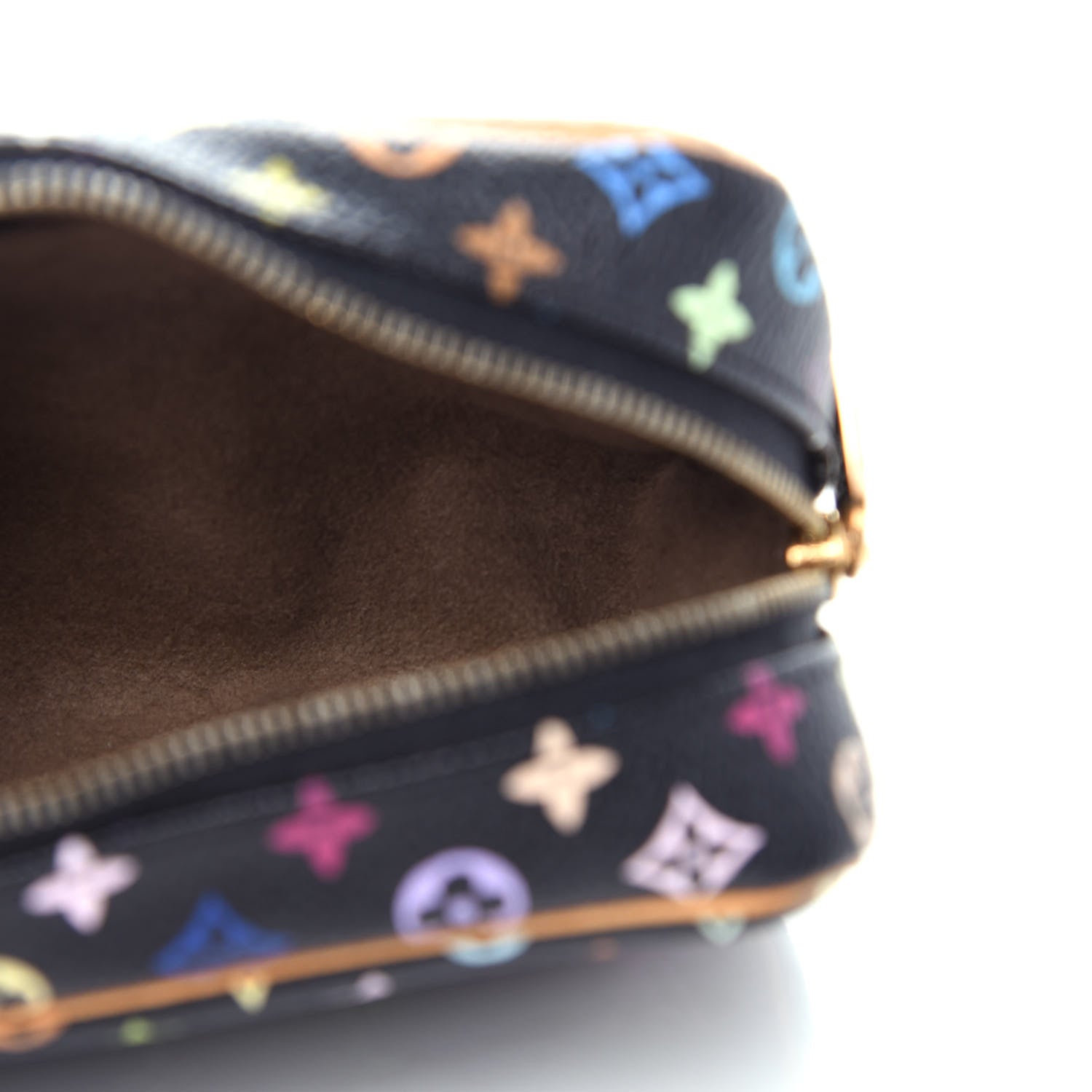 Louis Vuitton Monogram Multicolor Trousse Wapity Black 5 of 6