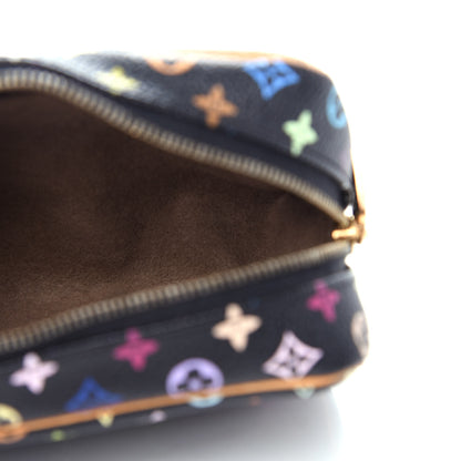 Louis Vuitton Monogram Multicolor Trousse Wapity Black 5 of 6