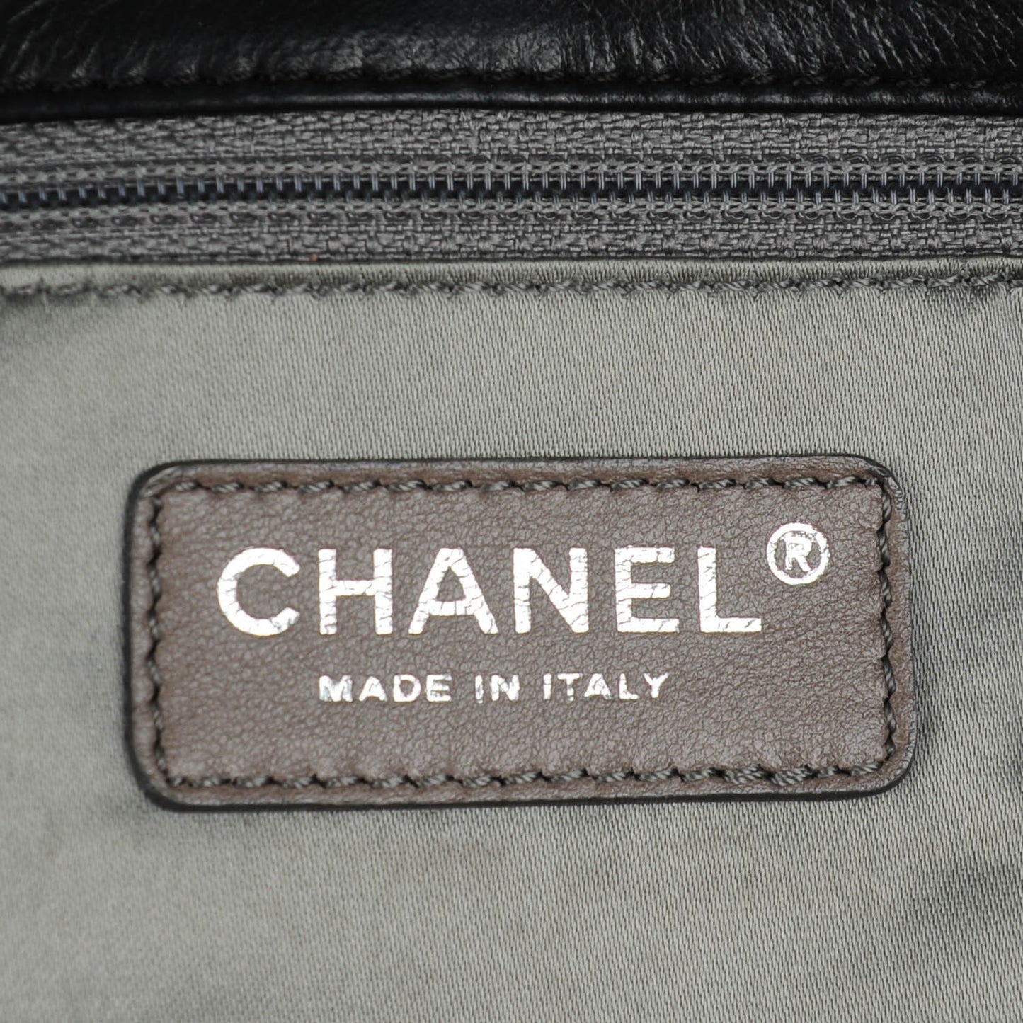Lambskin Quilted Sharpei Flap Black