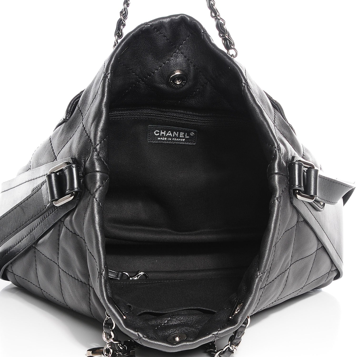 Chanel Lambskin Ultimate Soft Hobo Black 7 of 7
