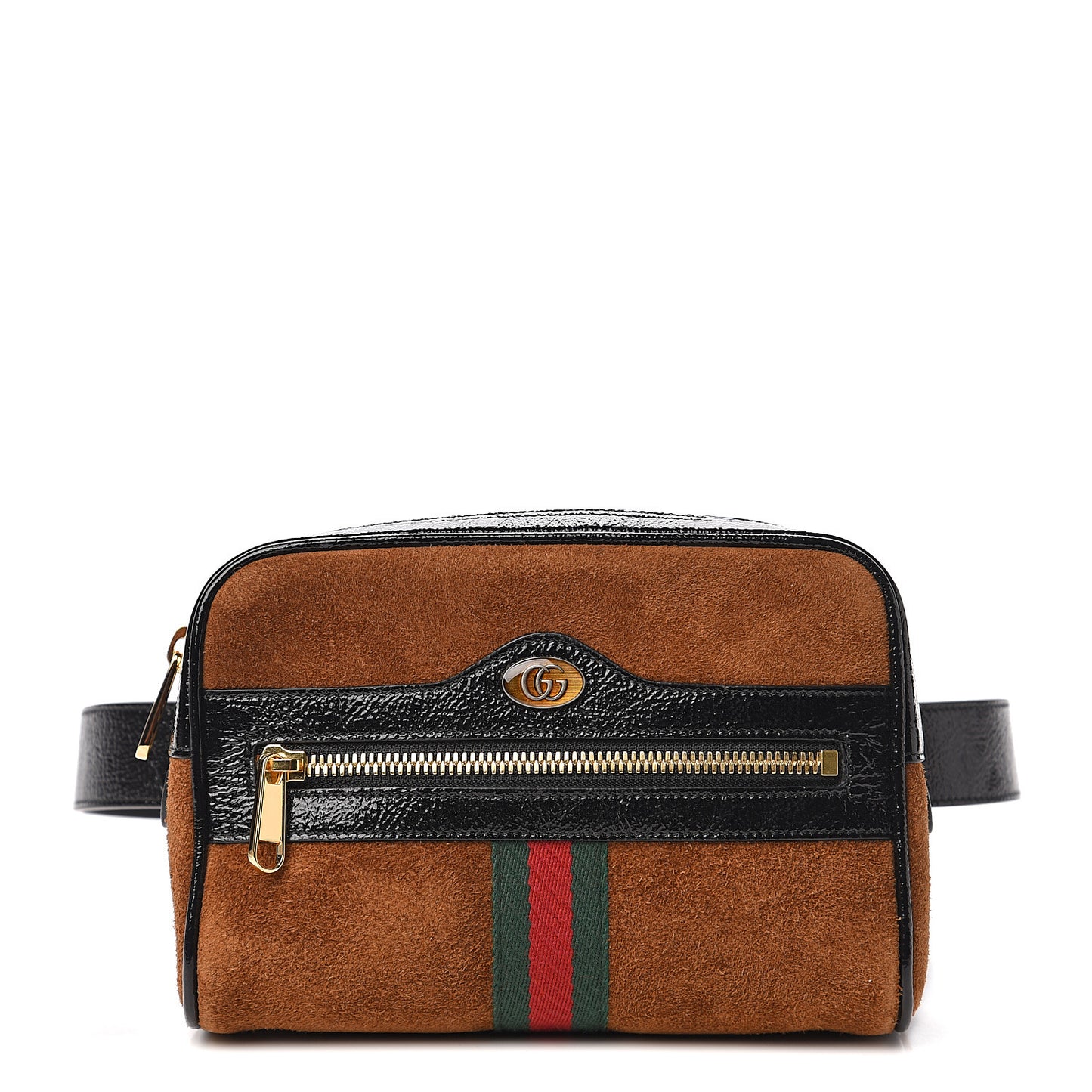 Suede Small Ophidia Belt Bag 75 30 Brown