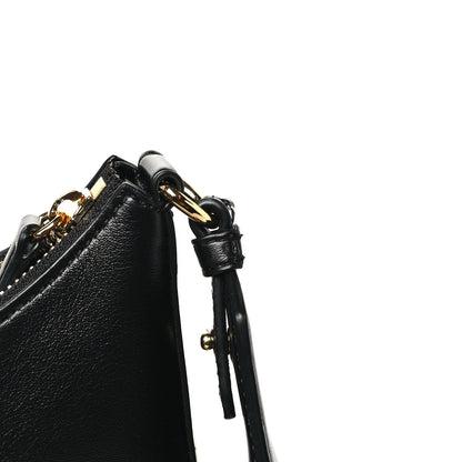 Stella McCartney Eco Alter Nappa Perforated Logo Small Shoulder Bag Black 10 of 10
