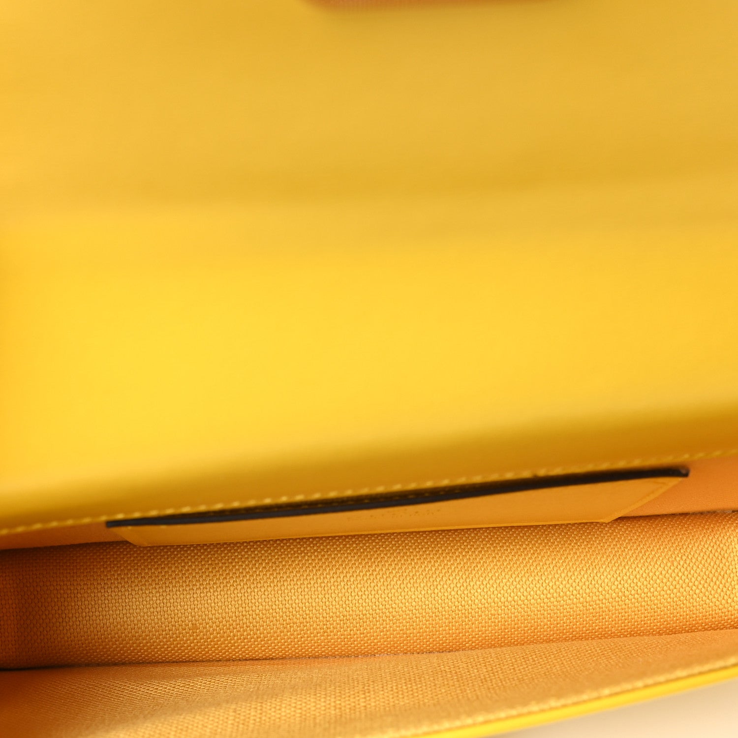 Gucci GG Monogram Scratch Lux Calfskin Mini Luce Shoulder Bag Yellow 5 of 10
