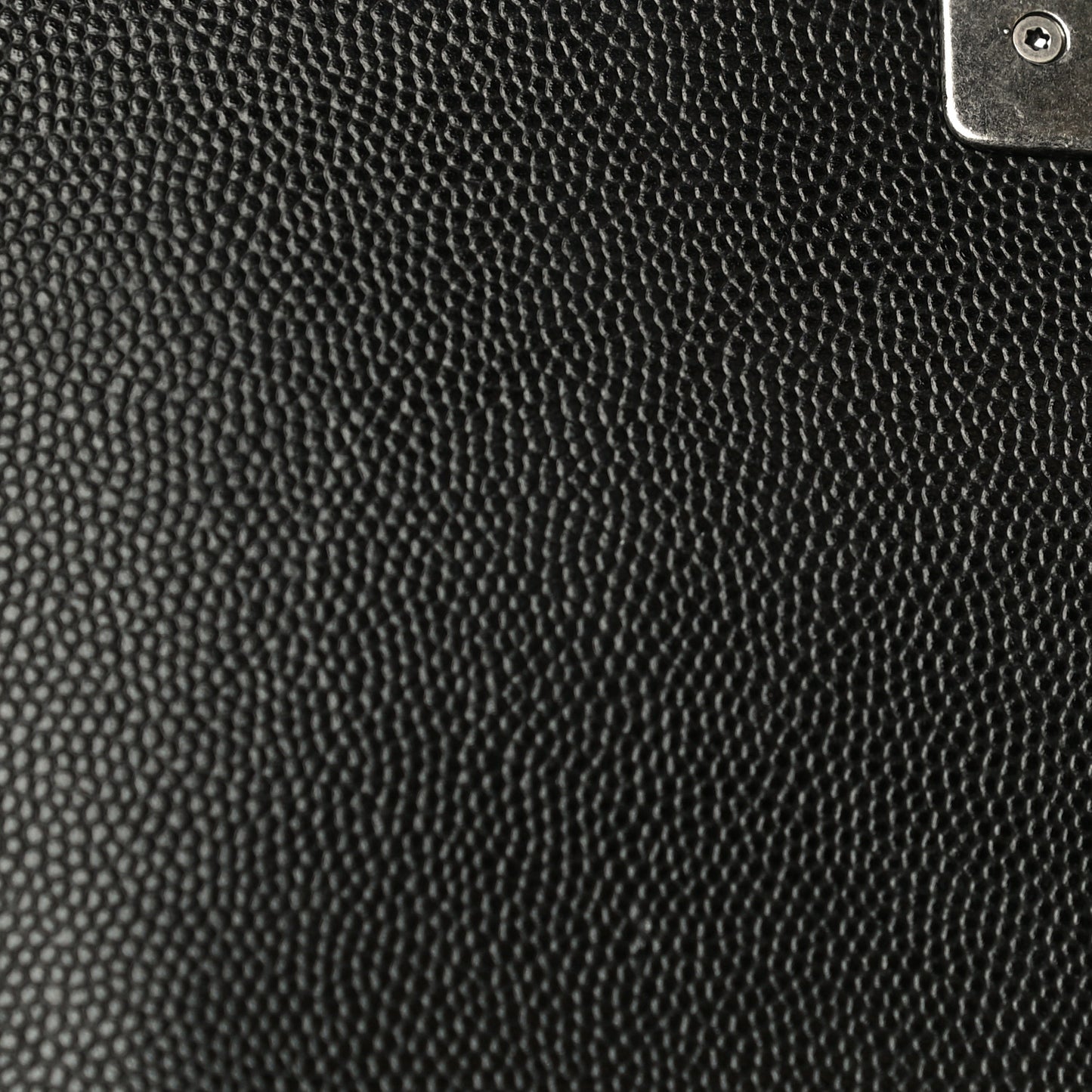 Caviar Quilted Small Boy Flap Black