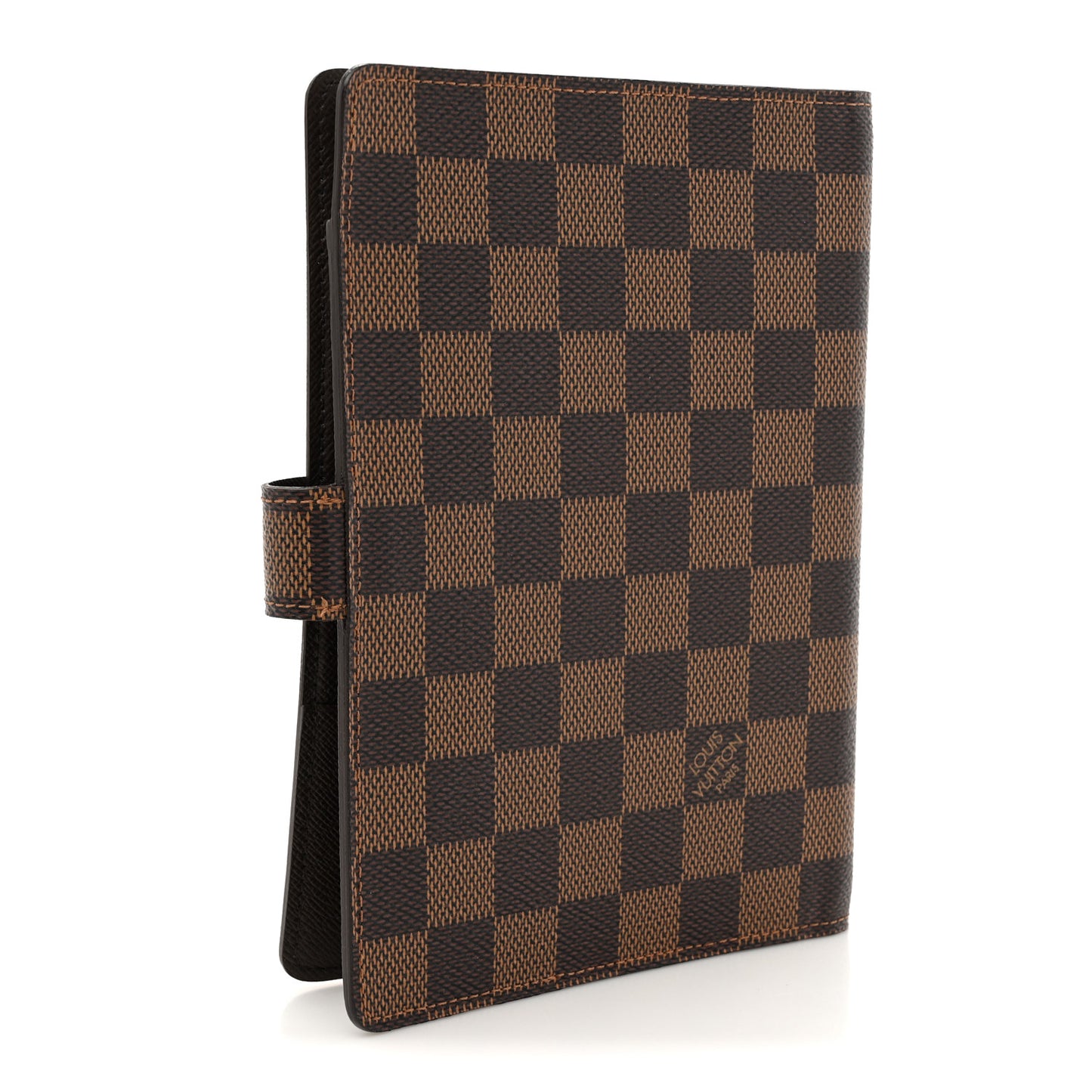 Damier Ebene Medium Ring Agenda Cover