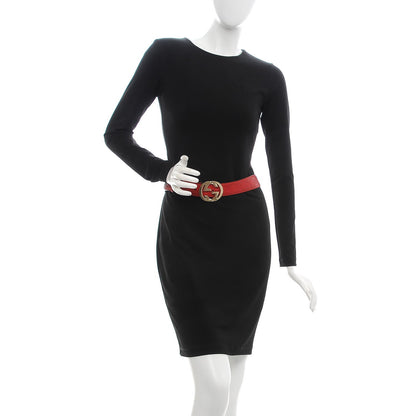 Gucci Guccissima Interlocking G 40mm Belt 90 36 Red 2 of 9
