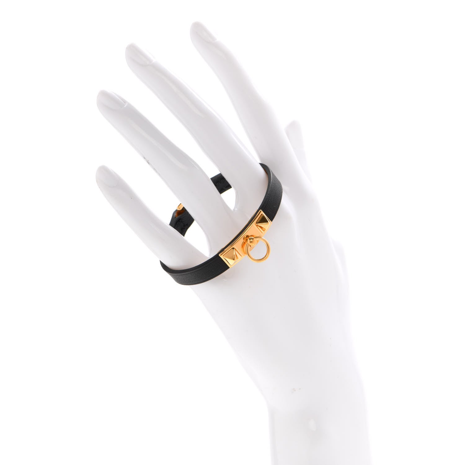 Hermes Swift Micro Rivale Bracelet T2 Black 2 of 7