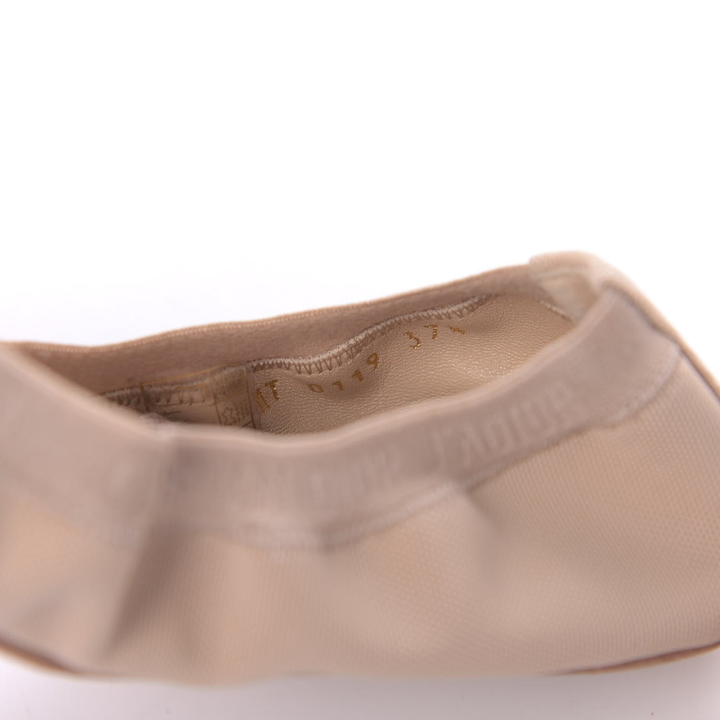 Micro Resille Academy Ballerina Flats 37.5 Nude