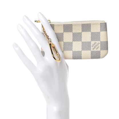 Louis Vuitton Damier Azur Key Pouch 2 of 8