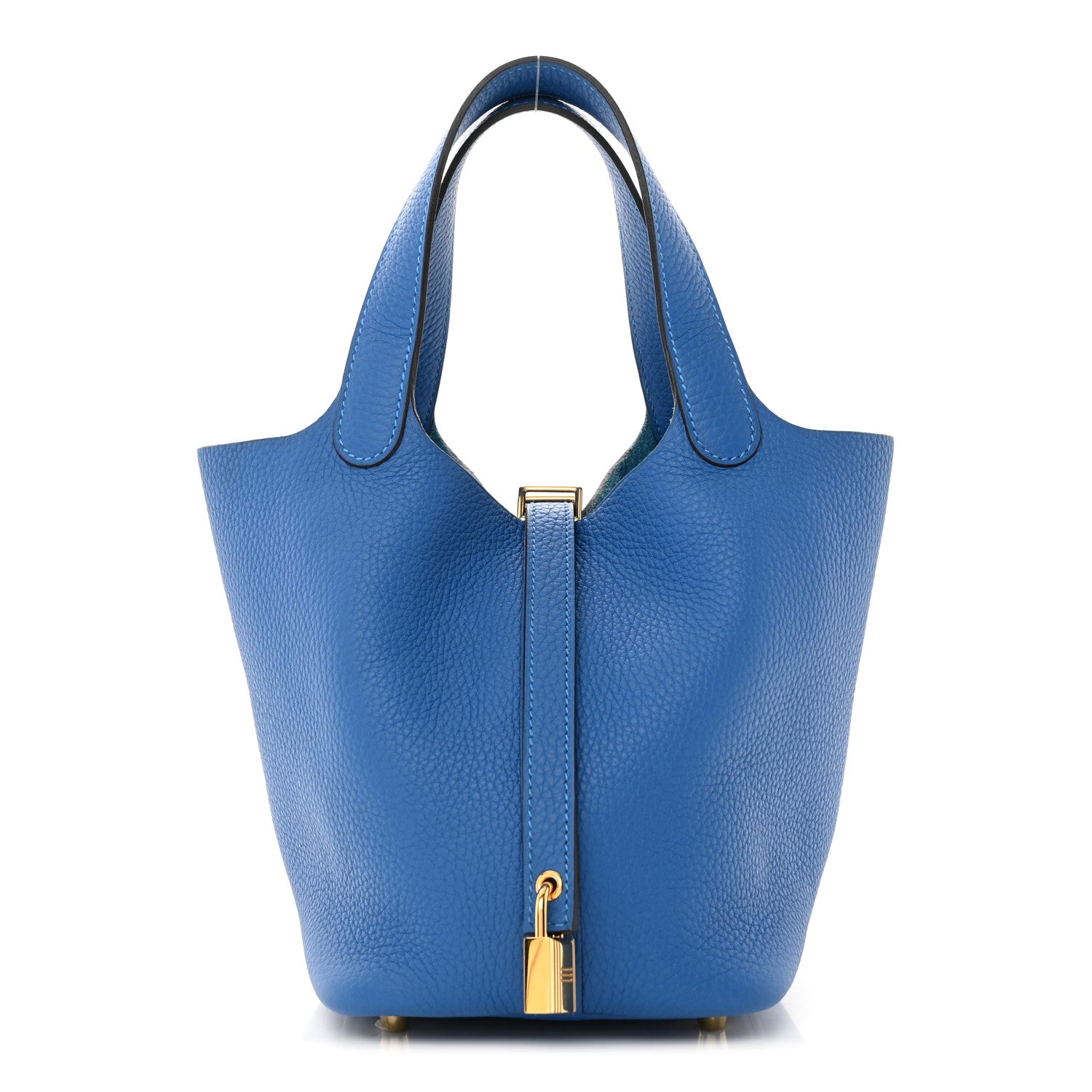 Hermes Taurillon Clemence Picotin Lock 18 PM Mykonos 1 of 10