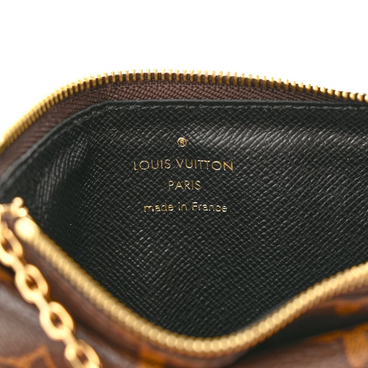 Monogram Recto Verso Card Holder Black