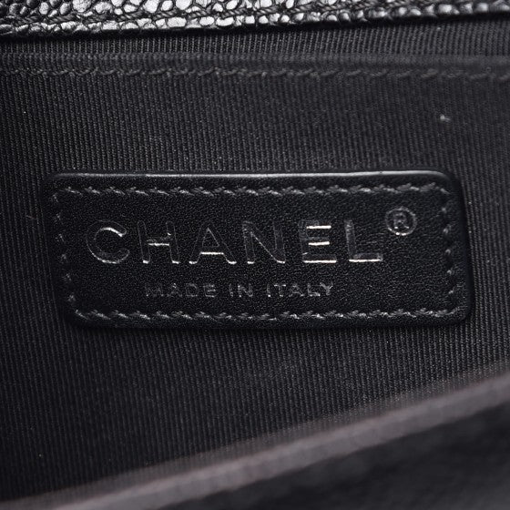 Chanel Caviar Quilted Small Boy Flap Black 6 of 7