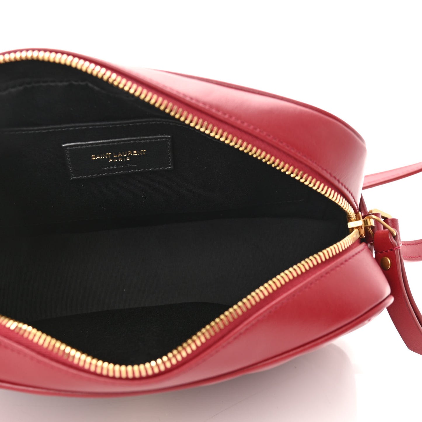 Calfskin Matelasse Monogram Lou Camera Bag Red