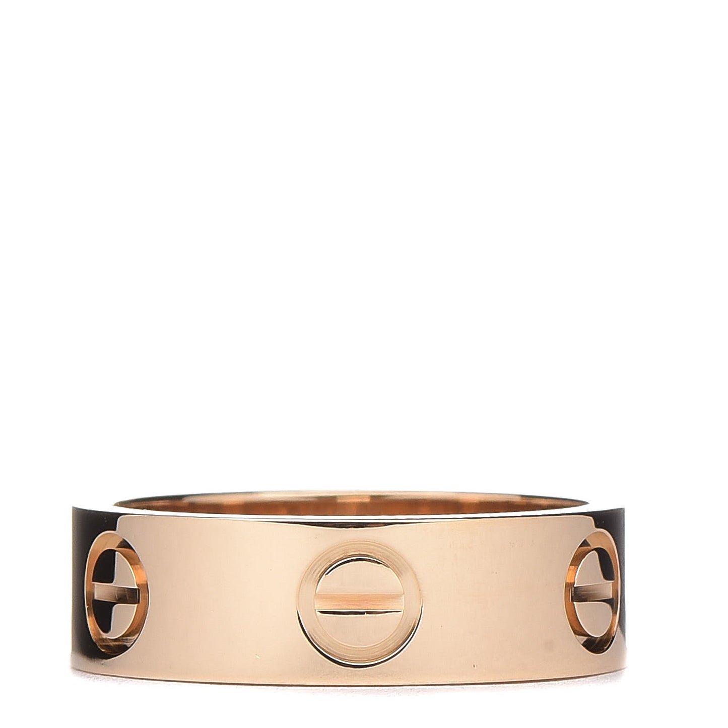 18K Yellow Gold 5.5mm LOVE Ring 50 5.25
