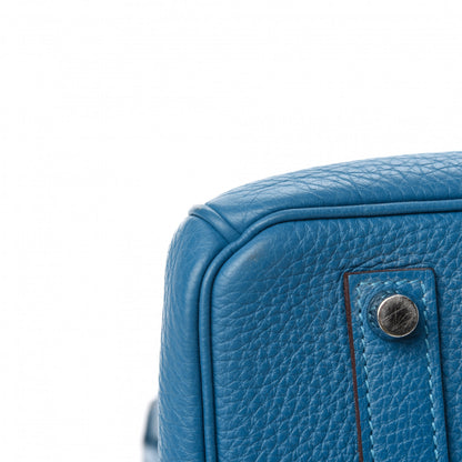 Hermes Togo Birkin 35 Bleu Azteque 8 of 17