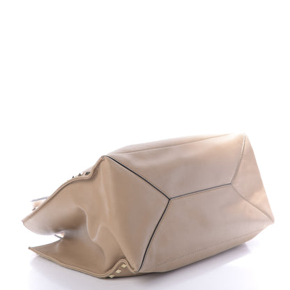 Valentino Garavani Nappa Medium Rockstud Soft Tote Soft Noisette 4 of 19