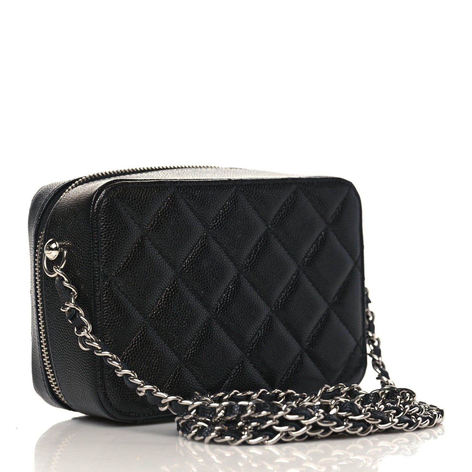 Chanel Caviar Quilted Camera Bag Black 3 of 10