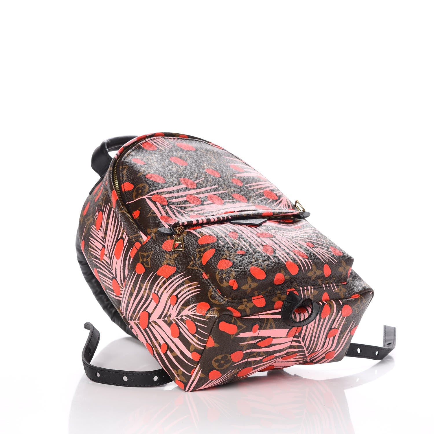 Louis Vuitton Monogram Jungle Dots Palm Springs Backpack PM Sugar Pink Poppy 5 of 8