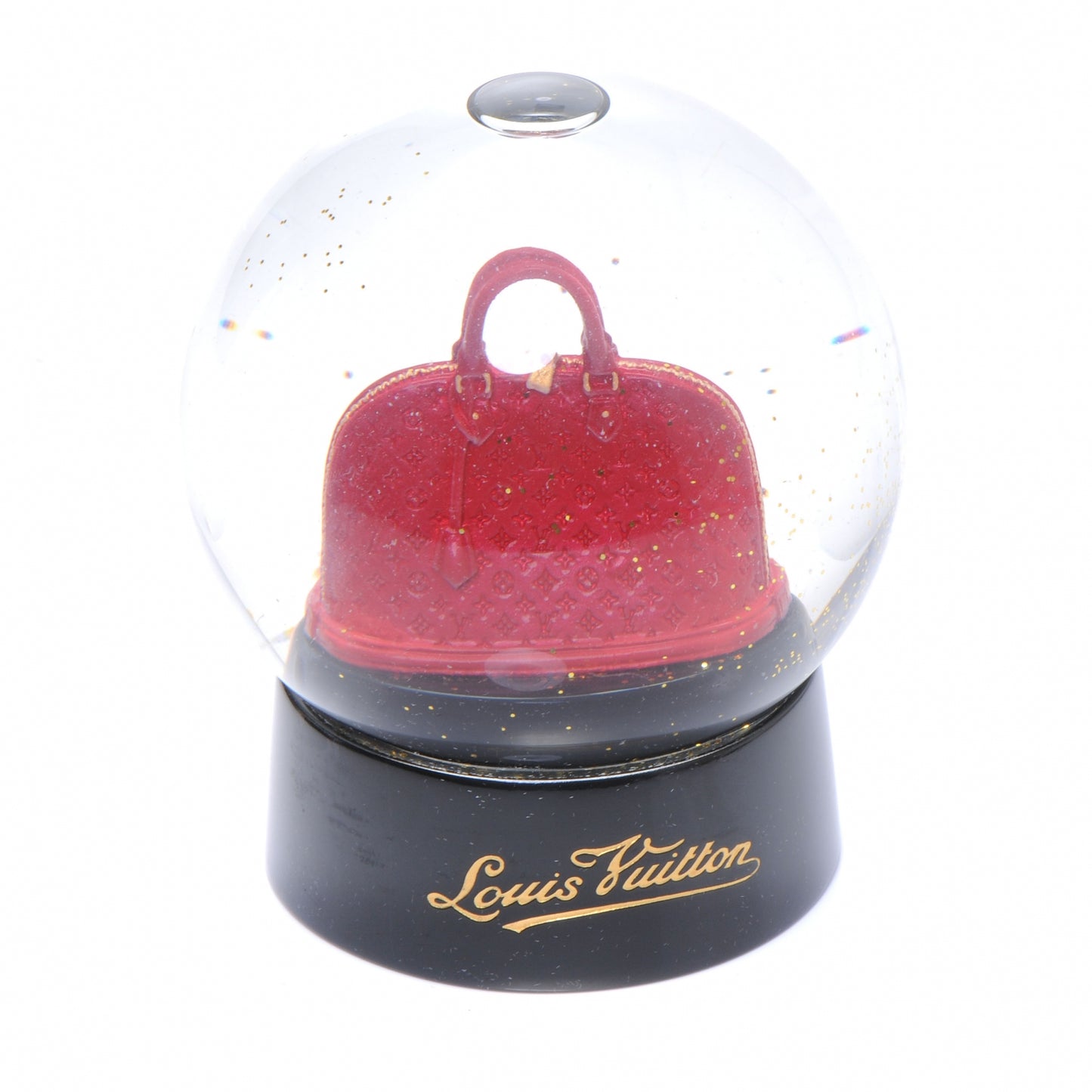 Alma Snow Globe Boule A Neige Rouge