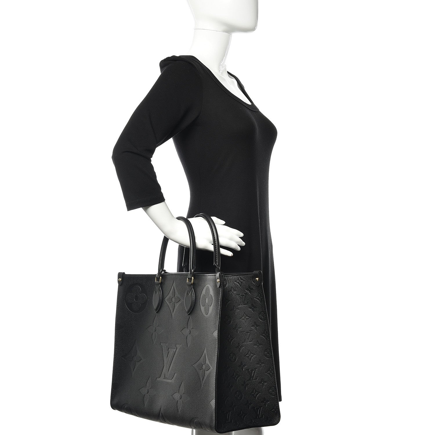Louis Vuitton Empreinte Monogram Giant Onthego GM Black 2 of 11