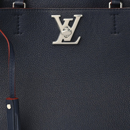 Louis Vuitton Calfskin Lockmeto Marine Rouge 7 of 9