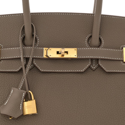 Hermes Togo Birkin 35 Etoupe 8 of 11