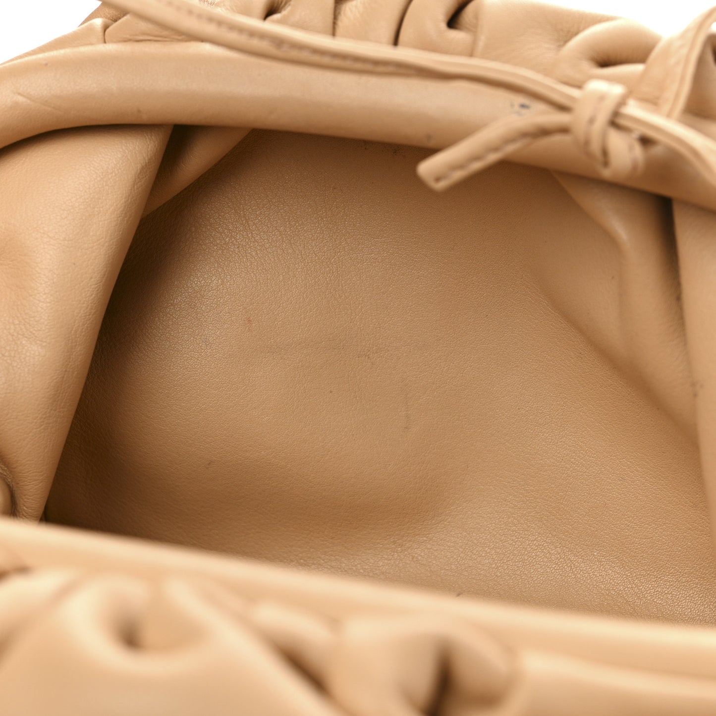 Butter Calfskin The Mini Pouch Porridge